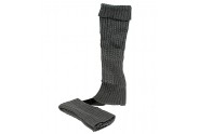 Socks/ Leg Warmers - Knitted Leg Warmers - Gray - SK-LG028GY